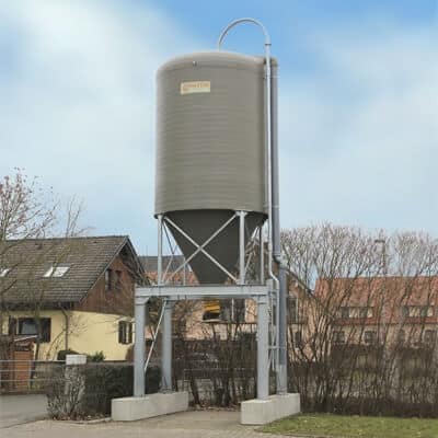 Mobile Silos GFK/Stahl 20 + 25 + 30m³