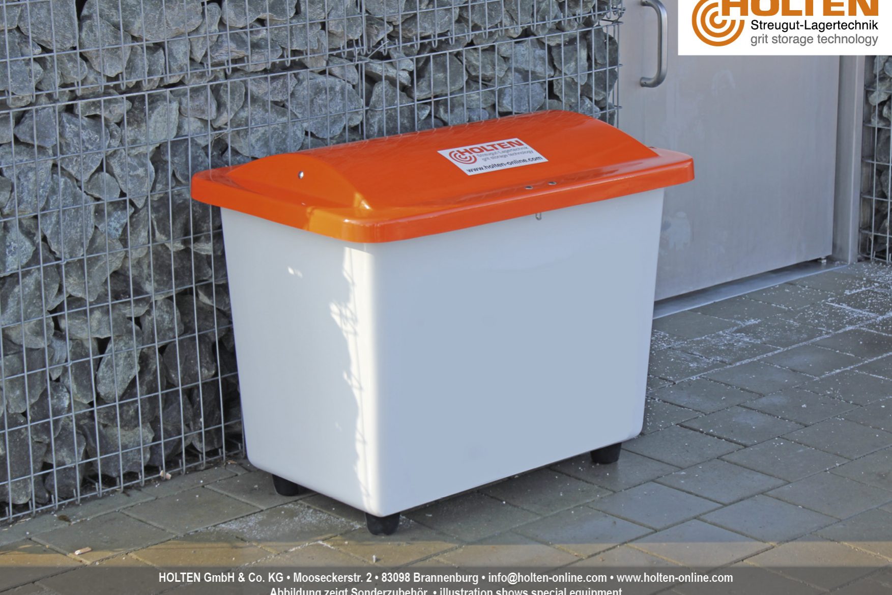 HOLTEN grit bin FRP 1 of 9