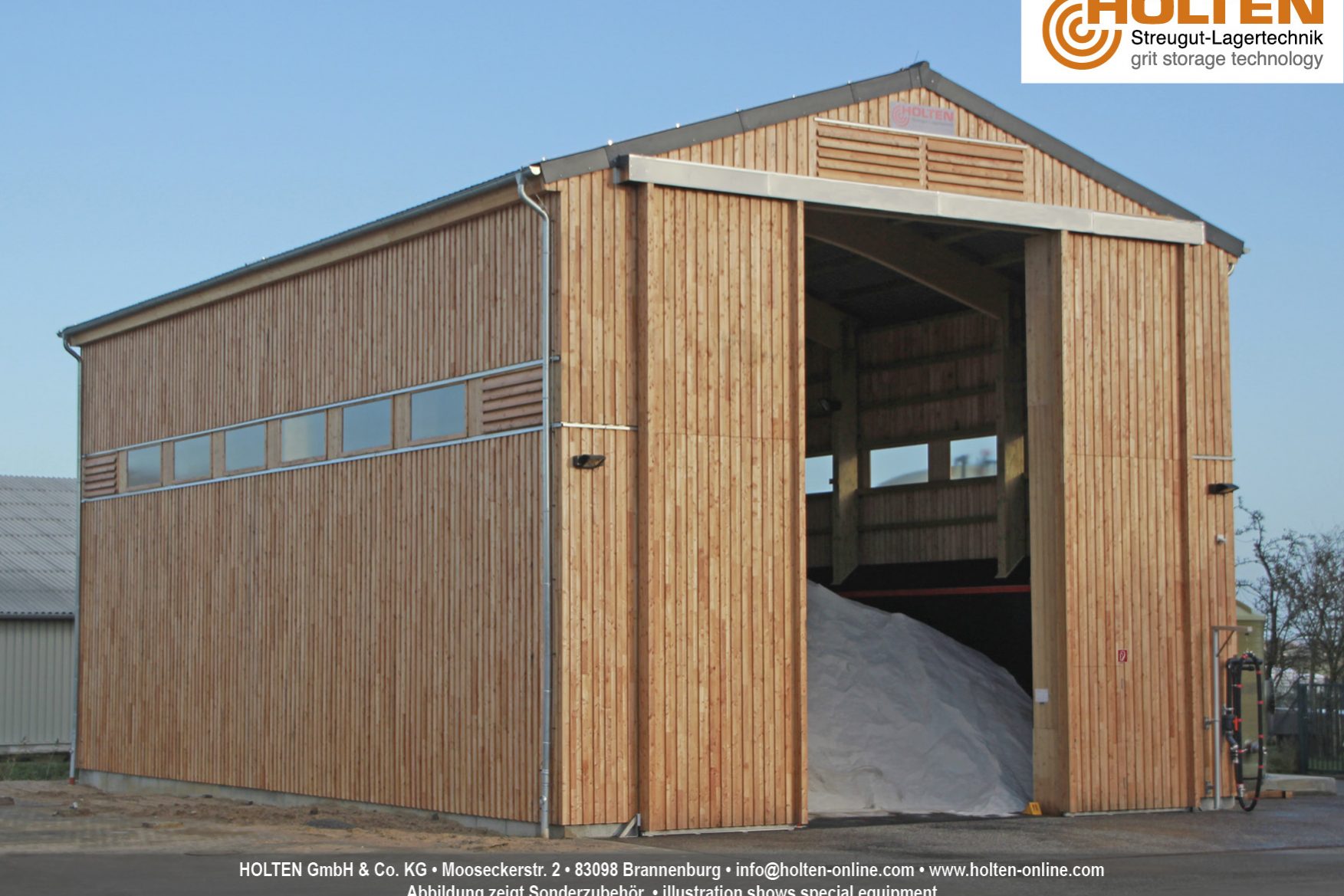 HOLTEN picture salt storage barn 1 of 9